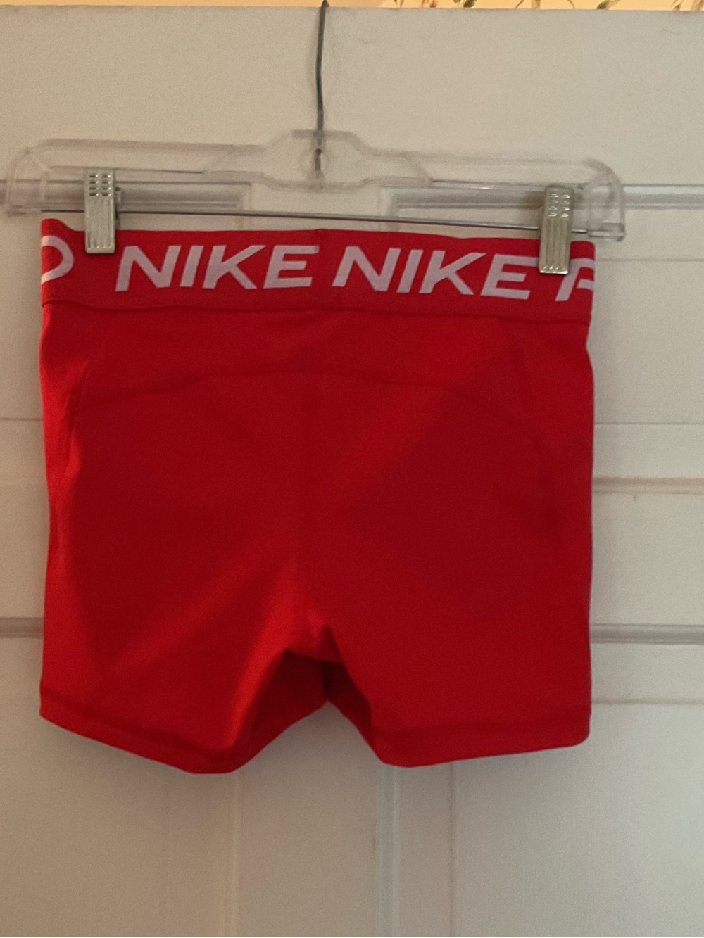 Nike Red Athletic Shorts